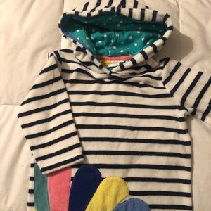 Adorable Mini Boden kids towel dress/tunic